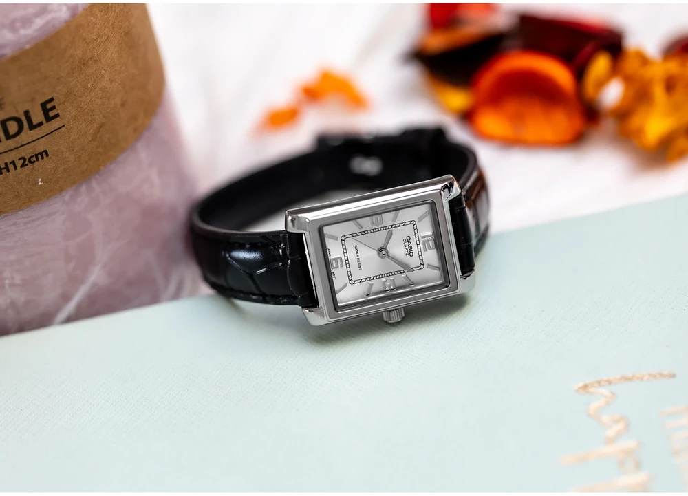 CASIO LTP-1234LL-7A MOTERISKAS LAIKRODIS + DĖŽĖ