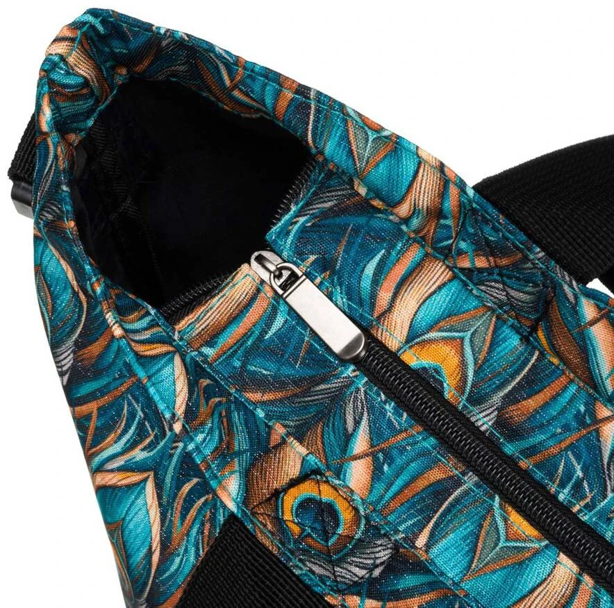 Casualowa torba shopper su zewnętrzną kieszonką - Rovicky