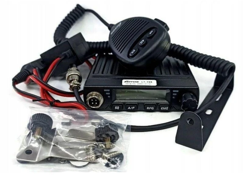 Luiton LT-198 ASQ AM/FM CB radijo imtuvas, cigarečių degiklio kištukas, juodas