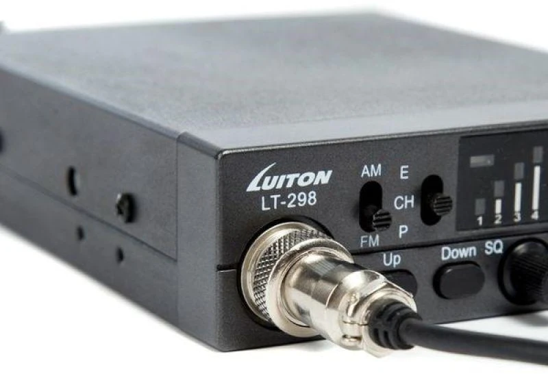 Luiton LT-298 ASQ AM/FM CB radijo imtuvas, cigarečių degiklio kištukas, juodas