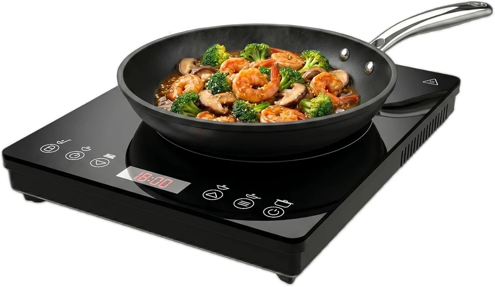 Viryklė Cecotec nešiojama indukcinė kaitlentė Full Magma Slim Pure 2000 W A70_EU01_002559