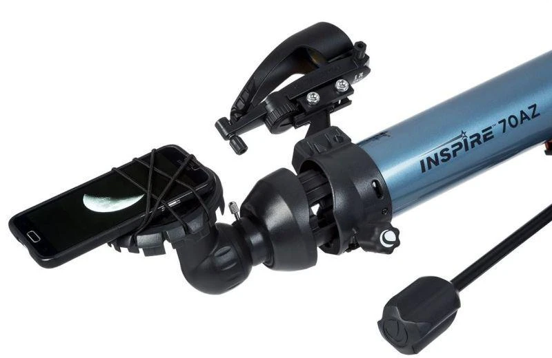 Celestron Inspire 70AZ 35x teleskopas, juodas, mėlynas