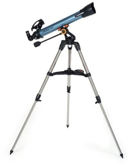 Celestron Inspire 70AZ 35x teleskopas, juodas, mėlynas
