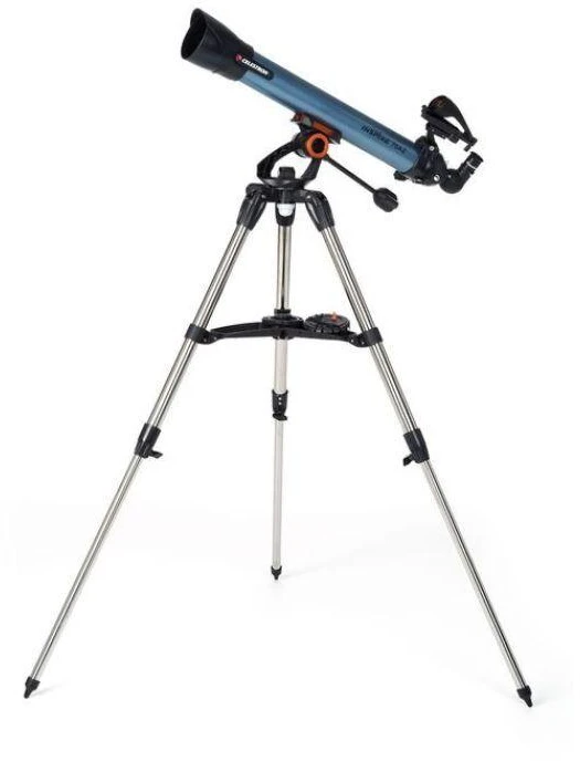 Celestron Inspire 70AZ 35x teleskopas, juodas, mėlynas