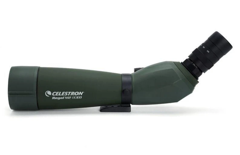 Žiūronai Celestron Regal M2 80ED 60x BaK-4 Teleskopas Juodas, Žalias