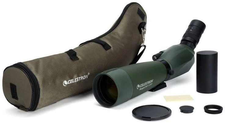 Žiūronai Celestron Regal M2 80ED 60x BaK-4 Teleskopas Juodas, Žalias