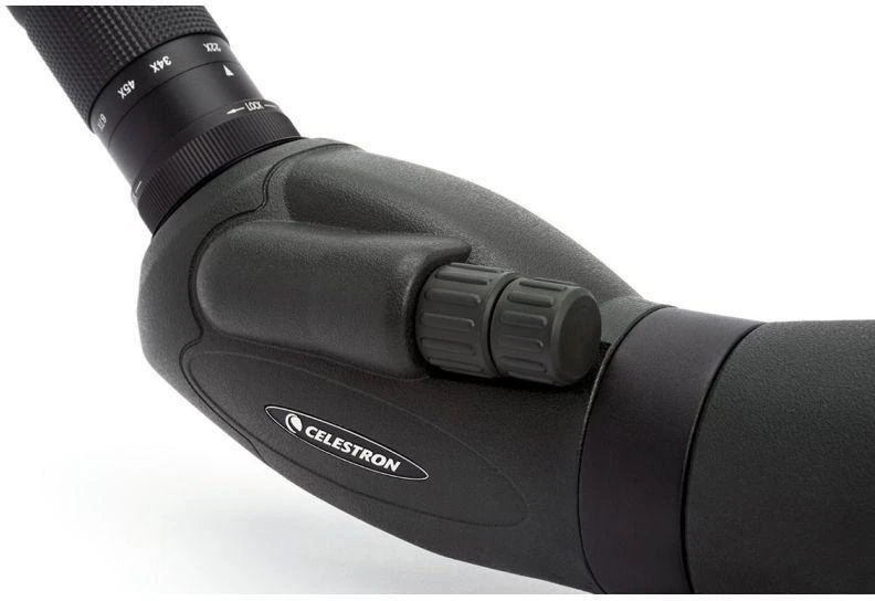 Žiūronai Celestron TrailSeeker 100-45 laipsnių stebėjimo vamzdis 67x BaK-4, juodas