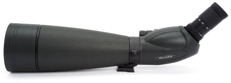 Žiūronai Celestron TrailSeeker 100-45 laipsnių stebėjimo vamzdis 67x BaK-4, juodas