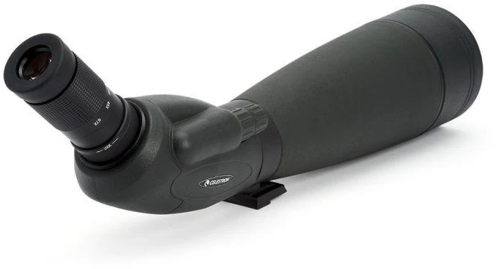 Žiūronai Celestron TrailSeeker 100-45 laipsnių stebėjimo vamzdis 67x BaK-4, juodas