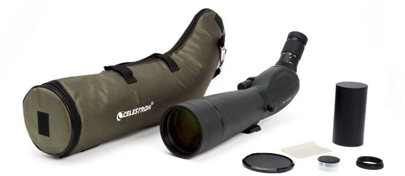 Žiūronai Celestron TrailSeeker 80-45 Laipsnių 60x BaK-4 Juodas Riflescope