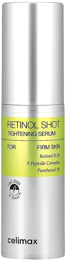 Celimax The Vita-A Retinol Shot Tightening Serum veido serumas su retinoliu, 30 ml