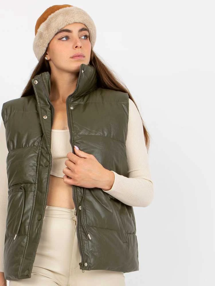 Chaki spalvos liemenė