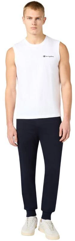 Champion laisvalaikio kelnės su ribo rankogaliais tamsiai mėlynos spalvos 220807 BS501
