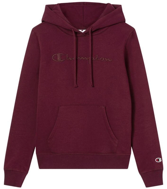 Champion Moteriškas džemperis su gobtuvu bordo 118379 RS522