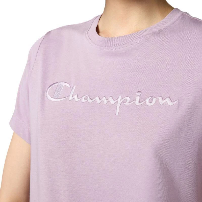 Champion Moteriški rožiniai marškinėliai trumpomis rankovėmis 118382 VS100