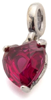 Charms-zawieszka Pandora ME Złamane serce 792524C01 su czerwonym kryształem