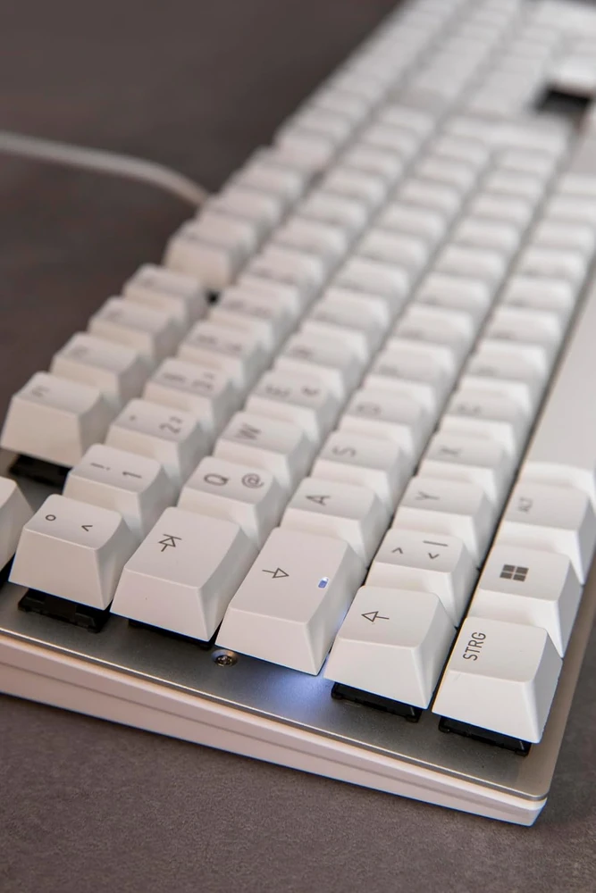 CHERRY mechaninė biuro klaviatūra USB QWERTZ su MX2A SILENT Raudonas jungikliais G80-3950LHBDE-1