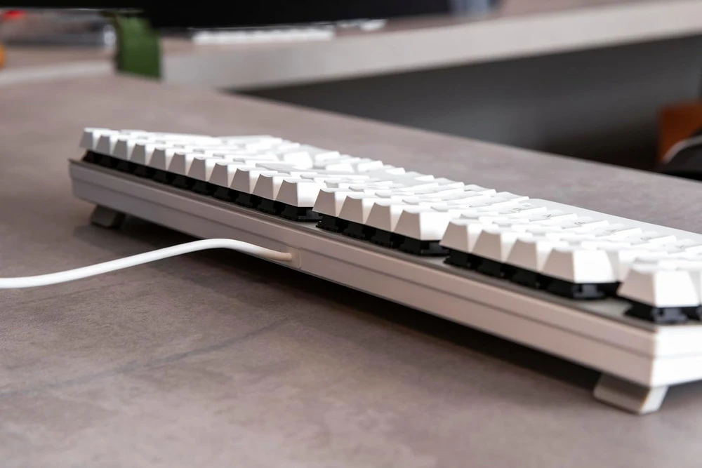 CHERRY mechaninė biuro klaviatūra USB QWERTZ su MX2A SILENT Raudonas jungikliais G80-3950LHBDE-1