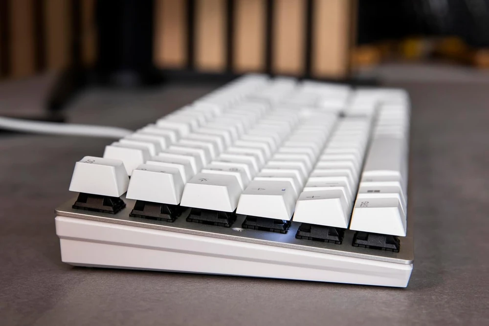 CHERRY mechaninė biuro klaviatūra USB QWERTZ su MX2A SILENT Raudonas jungikliais G80-3950LHBDE-1