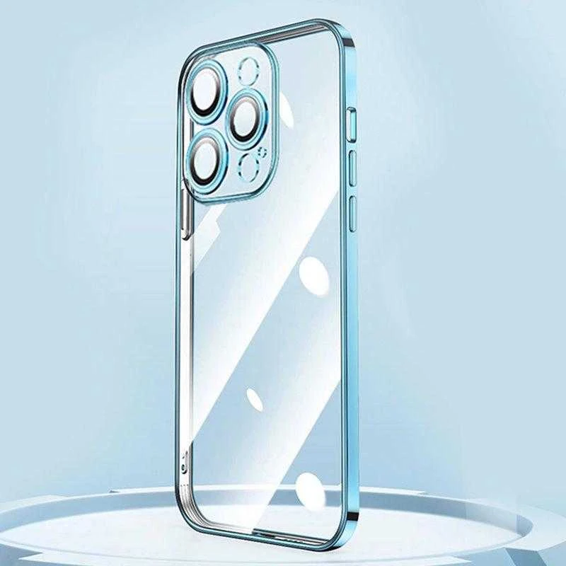Dėklas Joyroom Chery Mirror Case Cover for Apple iPhone 13 Pro su metaliniu rėmeliu Sidabrinis (JR-BP908 sidabrinės spalvos)
