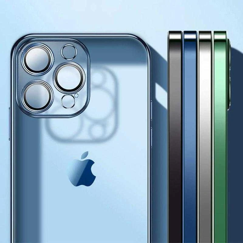 Dėklas Joyroom Chery Mirror Case Cover for Apple iPhone 13 Pro su metaliniu rėmeliu Sidabrinis (JR-BP908 sidabrinės spalvos)