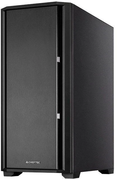 Chieftec AS-02B-OP kompiuterio korpusas Midi Tower Juodas