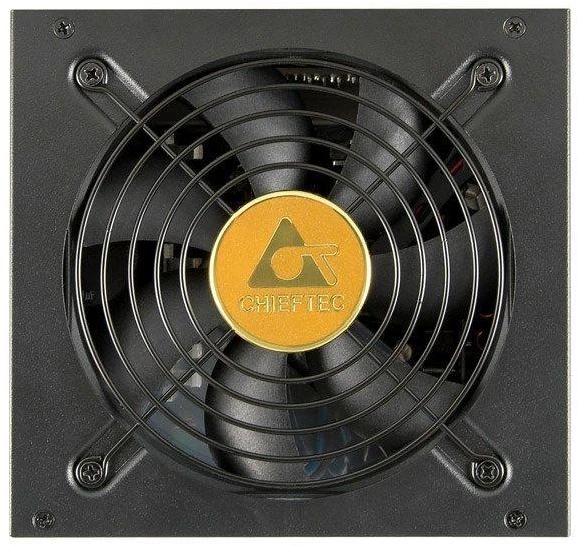 CHIEFTEC Polaris 650W sertifikuotas 80Plus GOLD pilnai modulinis ATX 12V 2.4 aktyvus CFP su LLC keitikliu, pusės tilto ir DC-DC