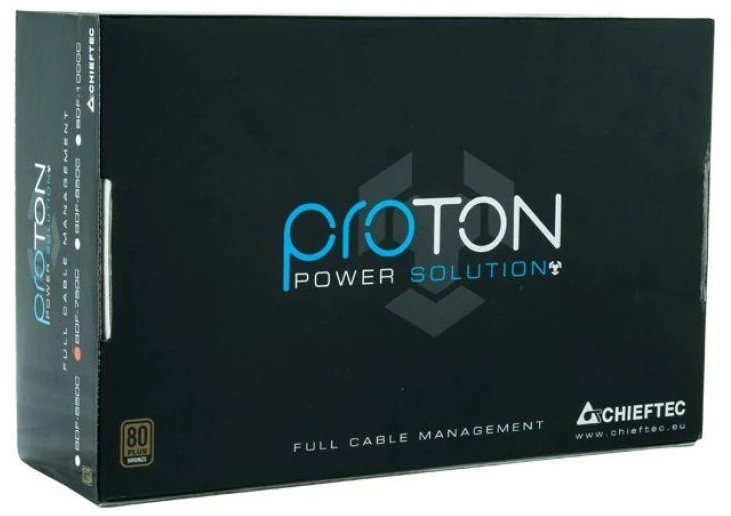 CHIEFTEC BDF 850W CM 80PLUS bronzinis PFC