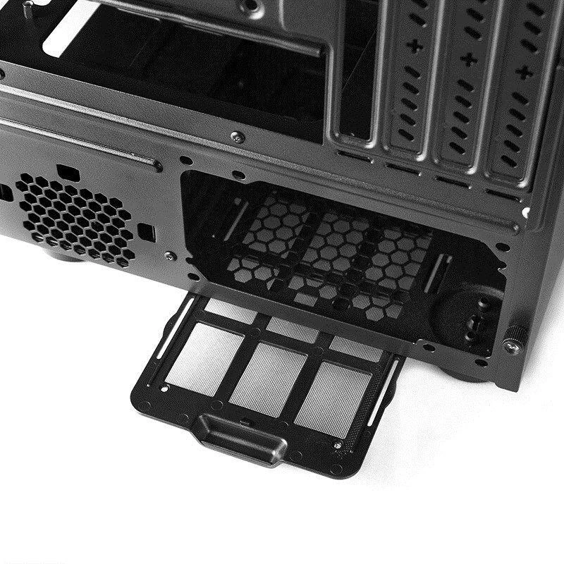 Chieftec CI-02B-OP kompiuterio dėklas Cube Juodas