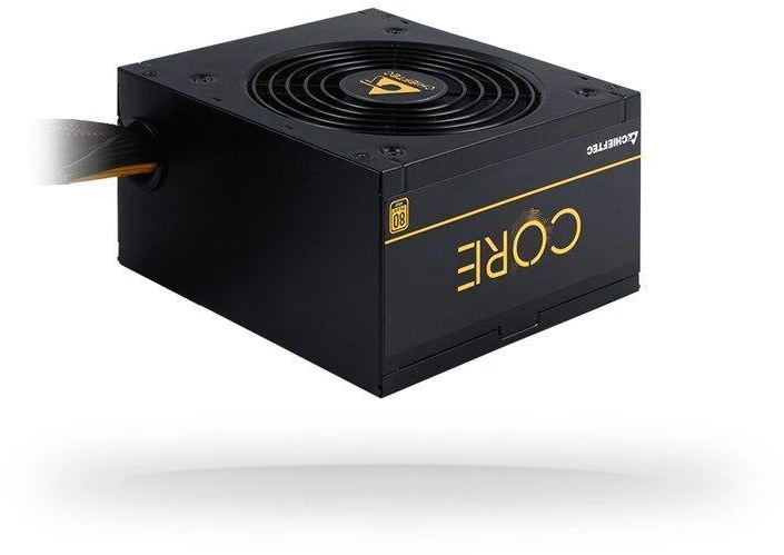 Chieftec ATX PSU Core serija BBS-500S, 12 cm ventiliatorius, 500 W, 80 PLUS® Gold, aktyvus PFC