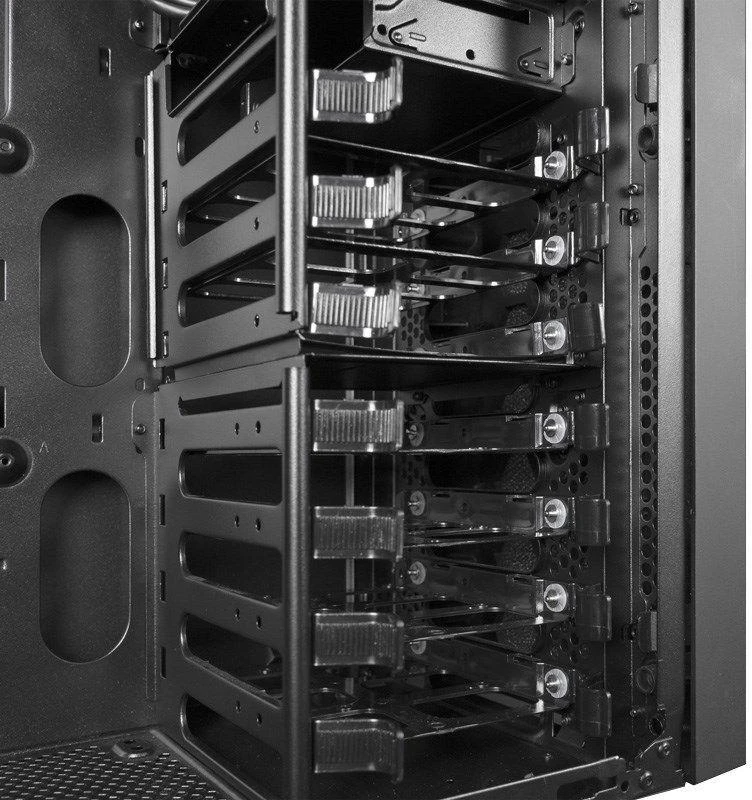 CHIEFTEC tinklelio serijos CW-01B-OP darbo stoties ATX dėklas be maitinimo šaltinio