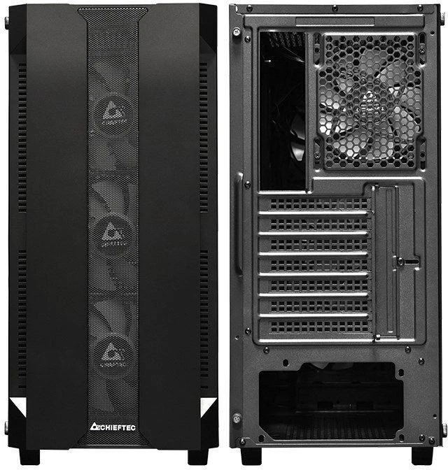 Ausinės CHIEFTEC HUNTER GS-01B-OP kompiuterio korpusas