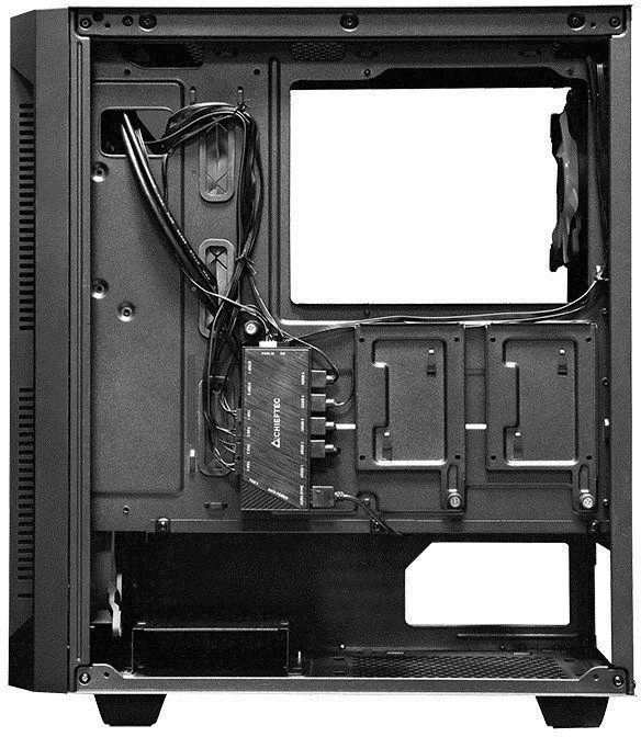 CHIEFTEC Hunter žaidimų važiuoklė ATX juoda