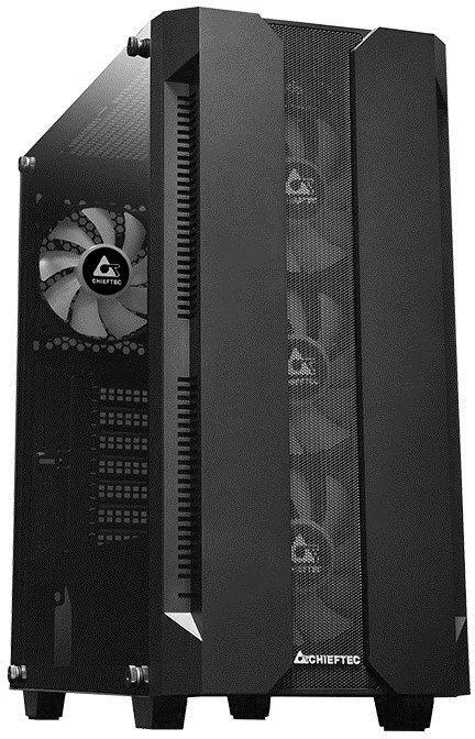 CHIEFTEC Hunter žaidimų važiuoklė ATX juoda