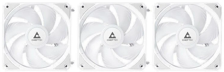 Chieftec CLC-360-RGB-W kompiuterio aušinimo sistema Kompiuterio dėklas Viskas viename skysčio aušintuvas 12 cm Baltas