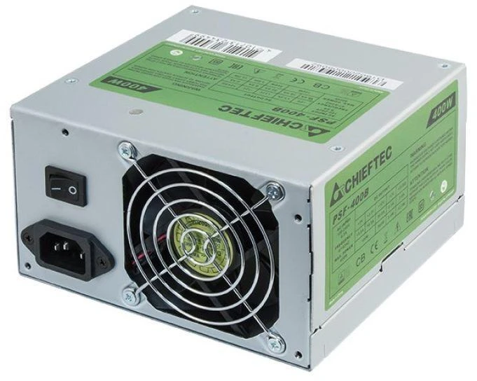 PSU Chieftec ATX SMART serija - PSF-400B, 400W dėžutė