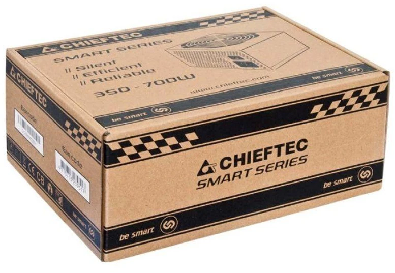 CHIEFTEC PSU 500W 12CM FAN ACTIVE PFC ATX12V V2.3 80+ EFEKTYVUMAS (SU MAITINIMO LAIDU)