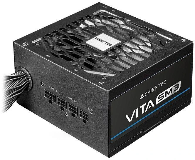 Chieftec Vita BPX-650-C maitinimo blokas 650 W 20+4 pin ATX ATX Juoda
