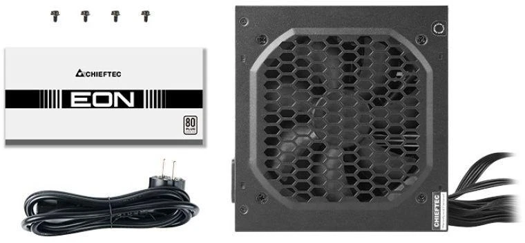 Chieftec ZPU-500S 500W ATX maitinimo blokas 120mm 80+Baltas aPFC