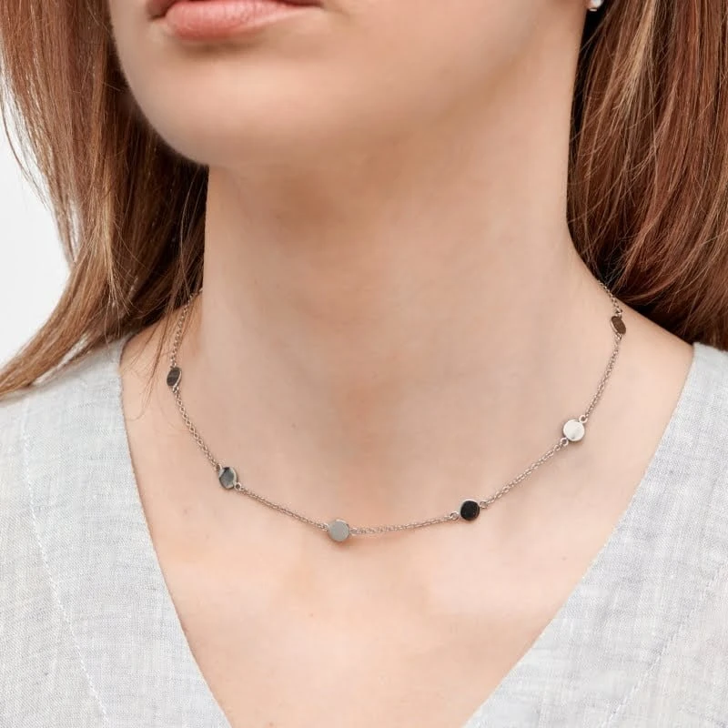 Sidabrinis kaklo papuošalas Collar