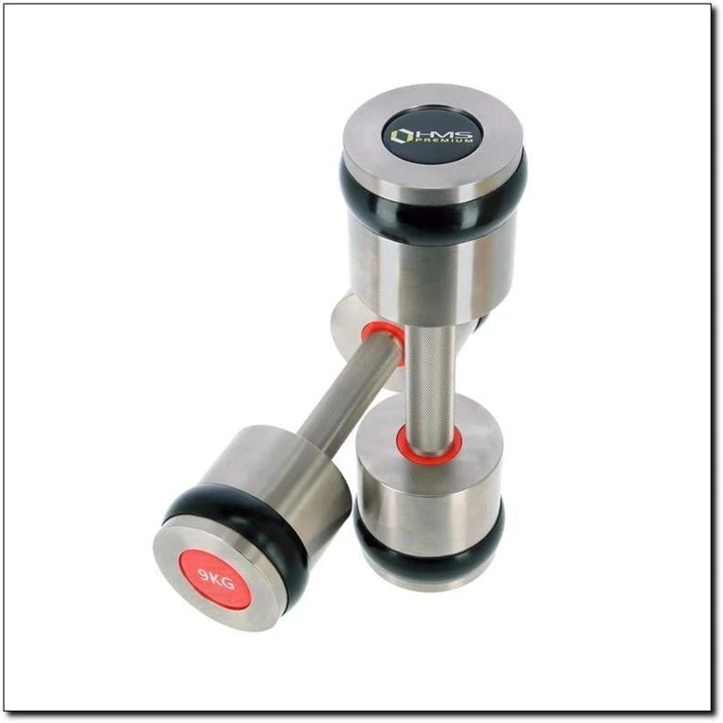 Chromuotas hantelis HMS HH - 2 x 9kg