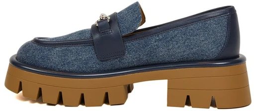 Ciemnoniebieskie mokasyny moterims Michael Kors 49S6CRFP3D