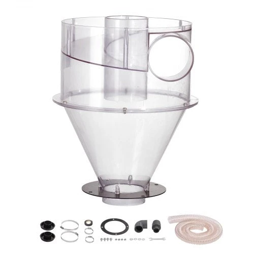 Vevor Cikloninis dulkių separatorius 4" 18.9-37.85L talpai