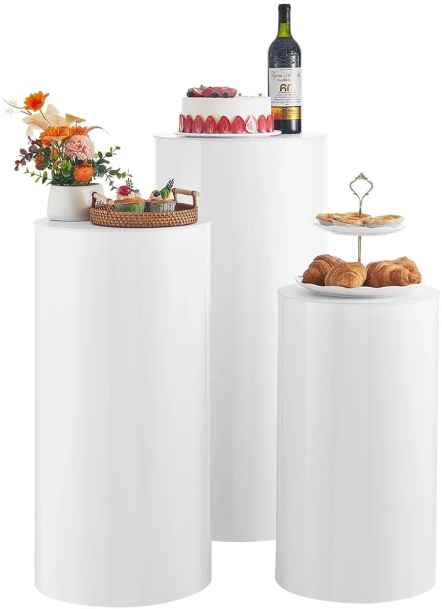VEVOR Gėlių stovas vestuvėms, 3 vnt. 60/75/90 cm