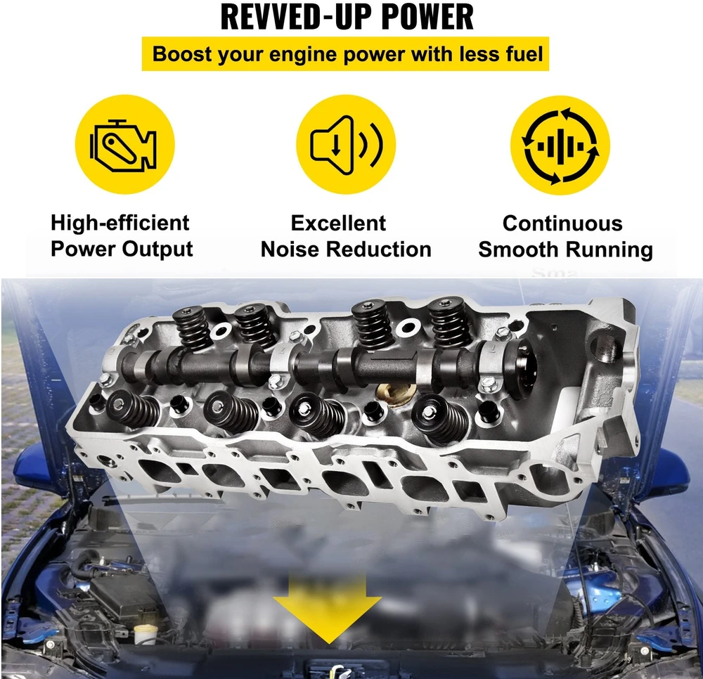 Vevor Cilindro galvutė Toyota 4 Runner ir Pickup 2.4L
