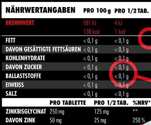 Big Zone Cinko Bisglikcinas 150 Tabletėms