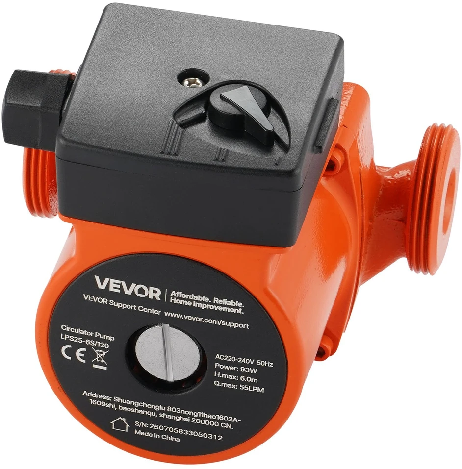 VEVOR LPS25-6S/130 ketaus cirkuliacinis siurblys