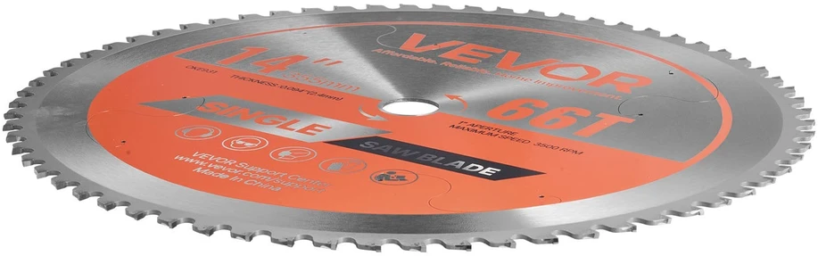 VEVOR apvalus pjūklo diskas, 355 mm, pjauti metalui