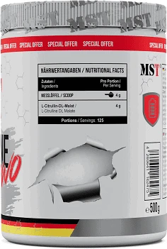Citrulino malato milteliai MST 500g, beskoniai