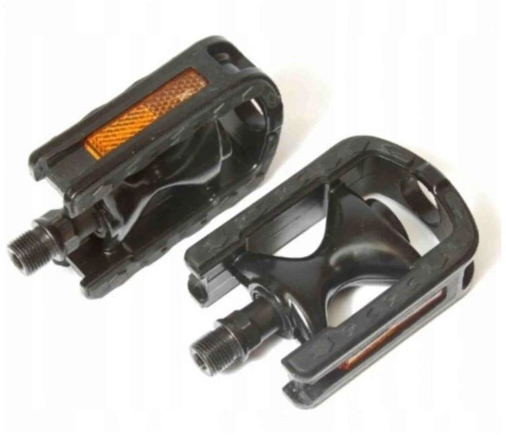 CITY ALU Juodi pedalai
